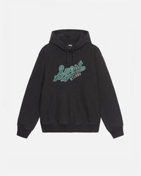 SATIN PATCH HOODIE