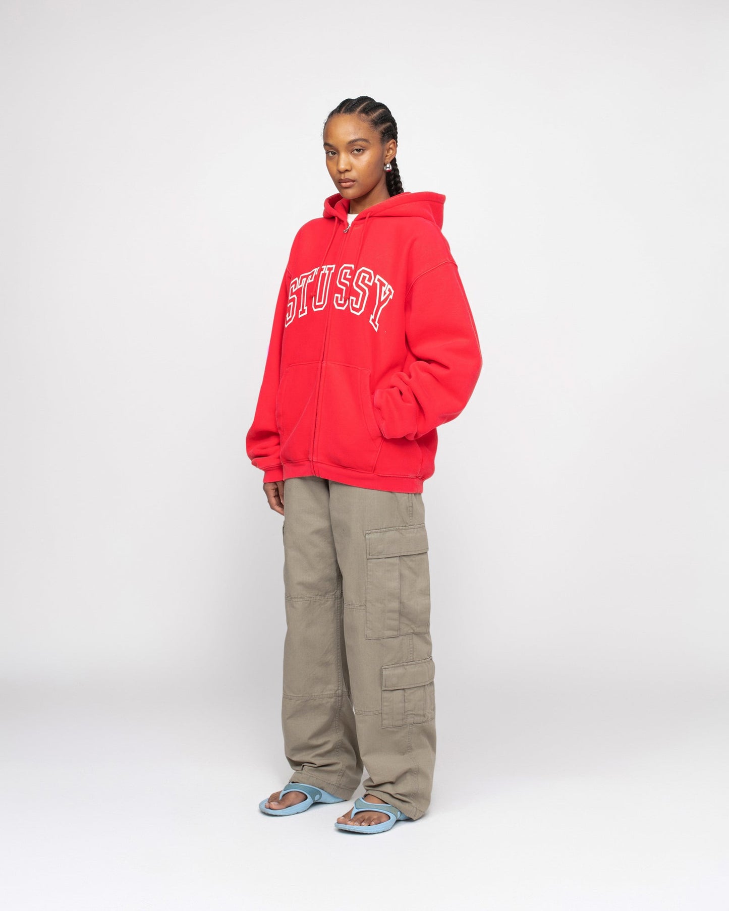 OUTLINE ZIP HOODIE