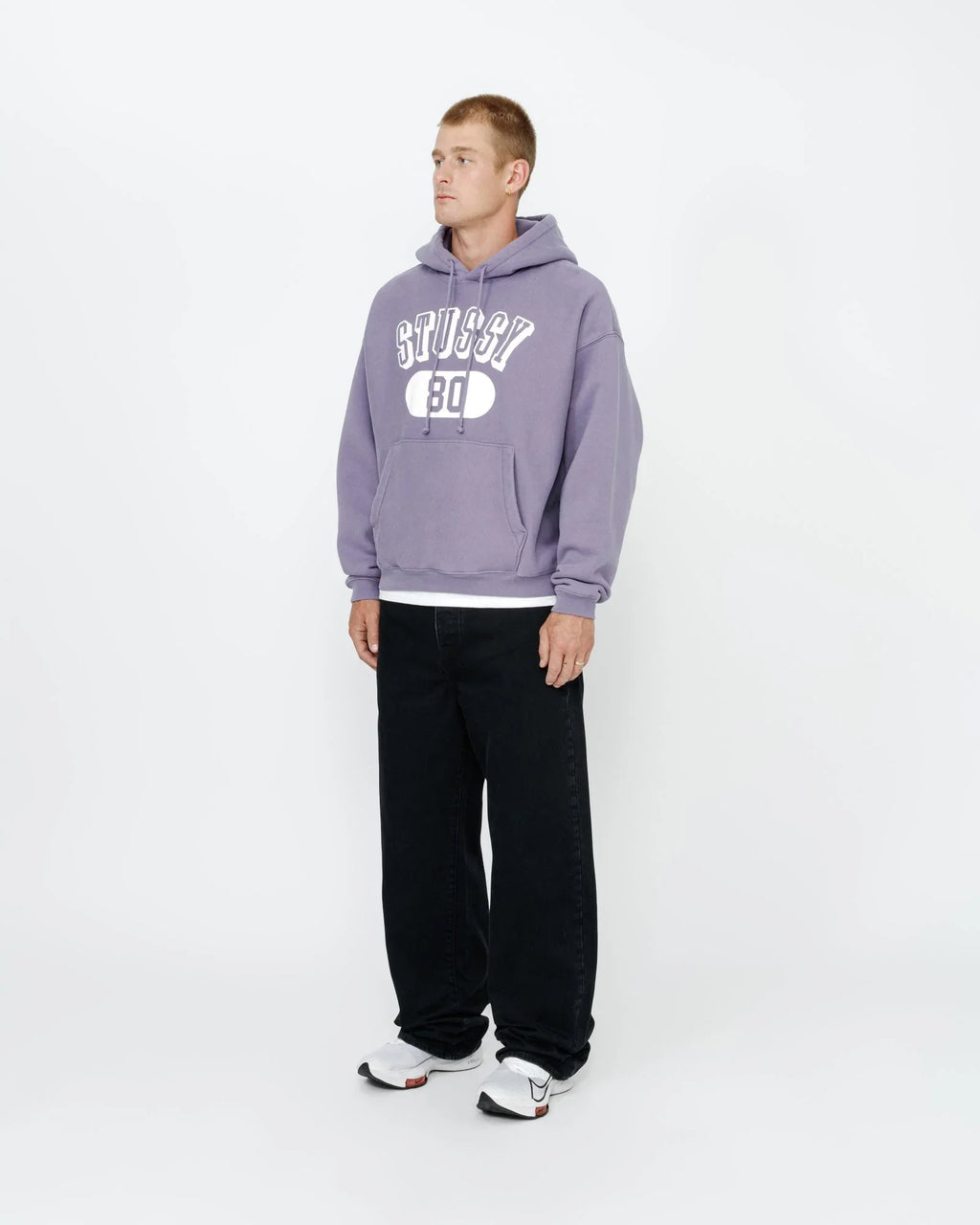 STUSSY 80 RELAXED HOODIE - Four Street