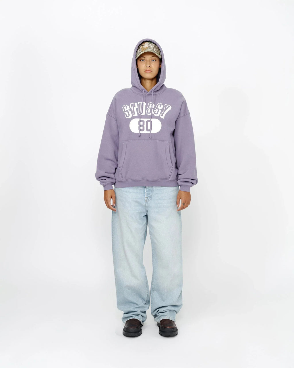STUSSY 80 RELAXED HOODIE - Four Street