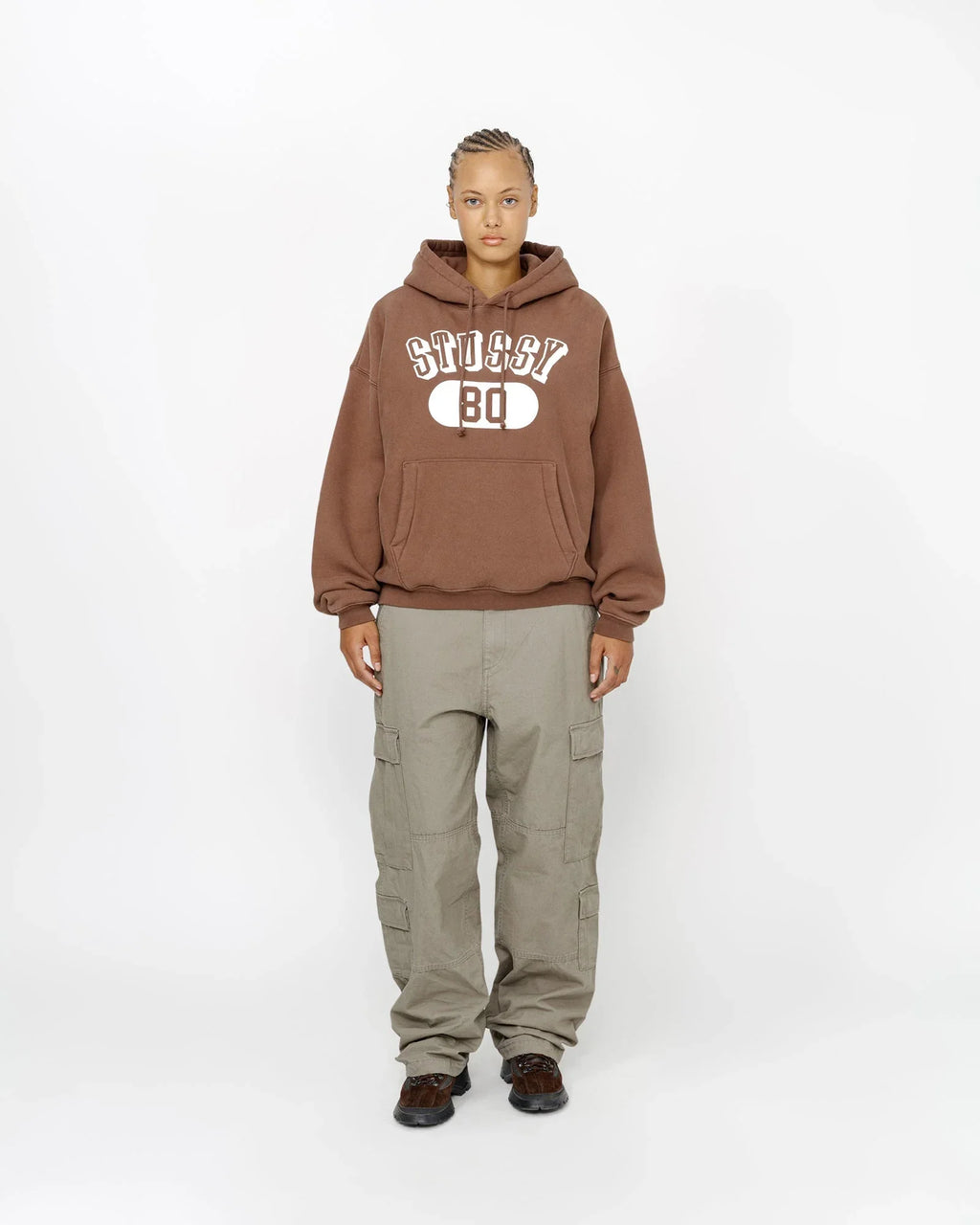 STUSSY 80 RELAXED HOODIE - Four Street
