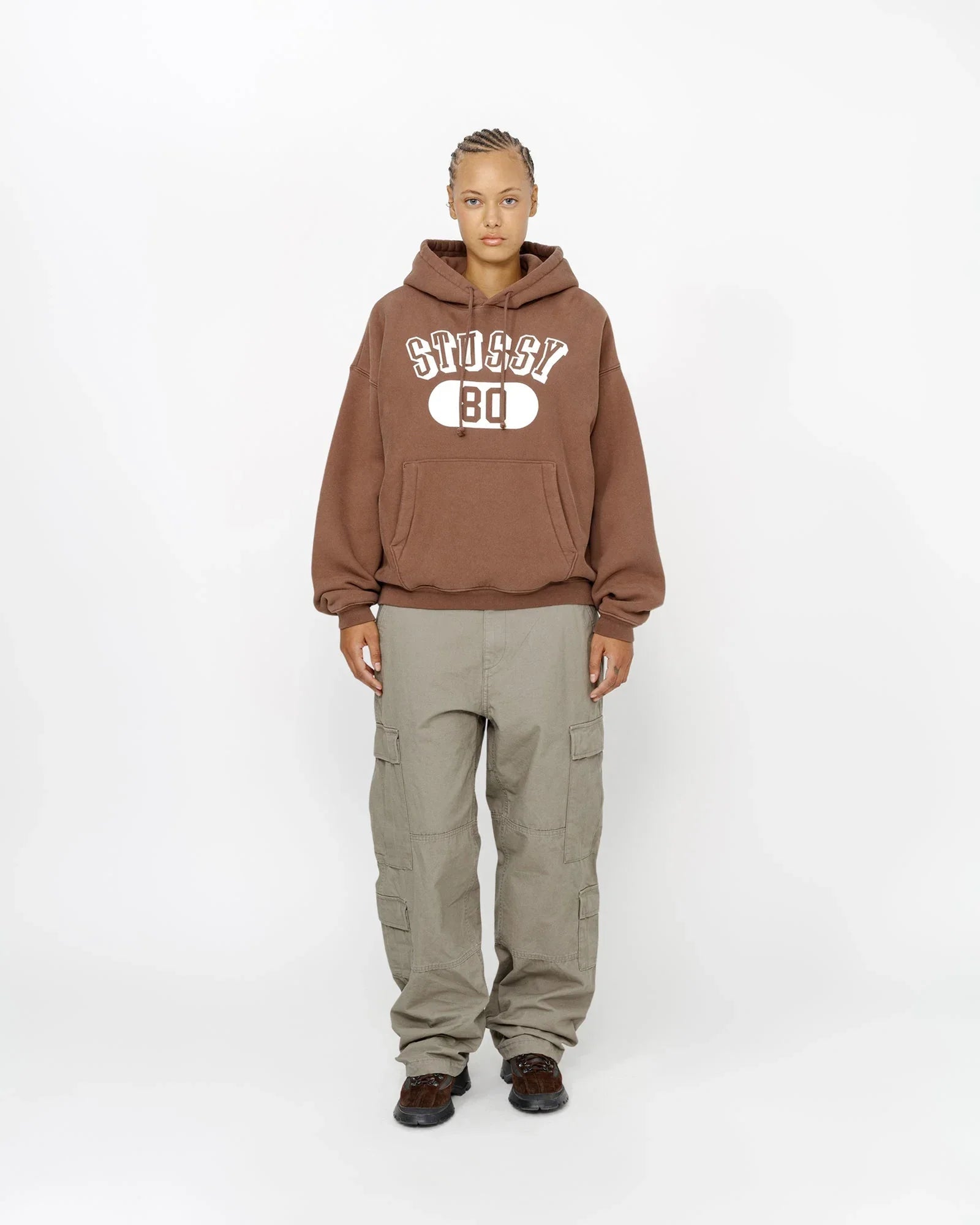 STUSSY 80 RELAXED HOODIE - Four Street