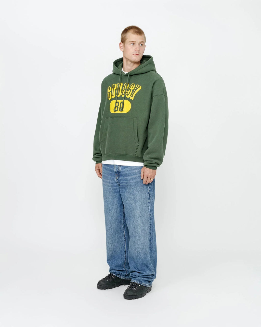 STUSSY 80 RELAXED HOODIE - Four Street