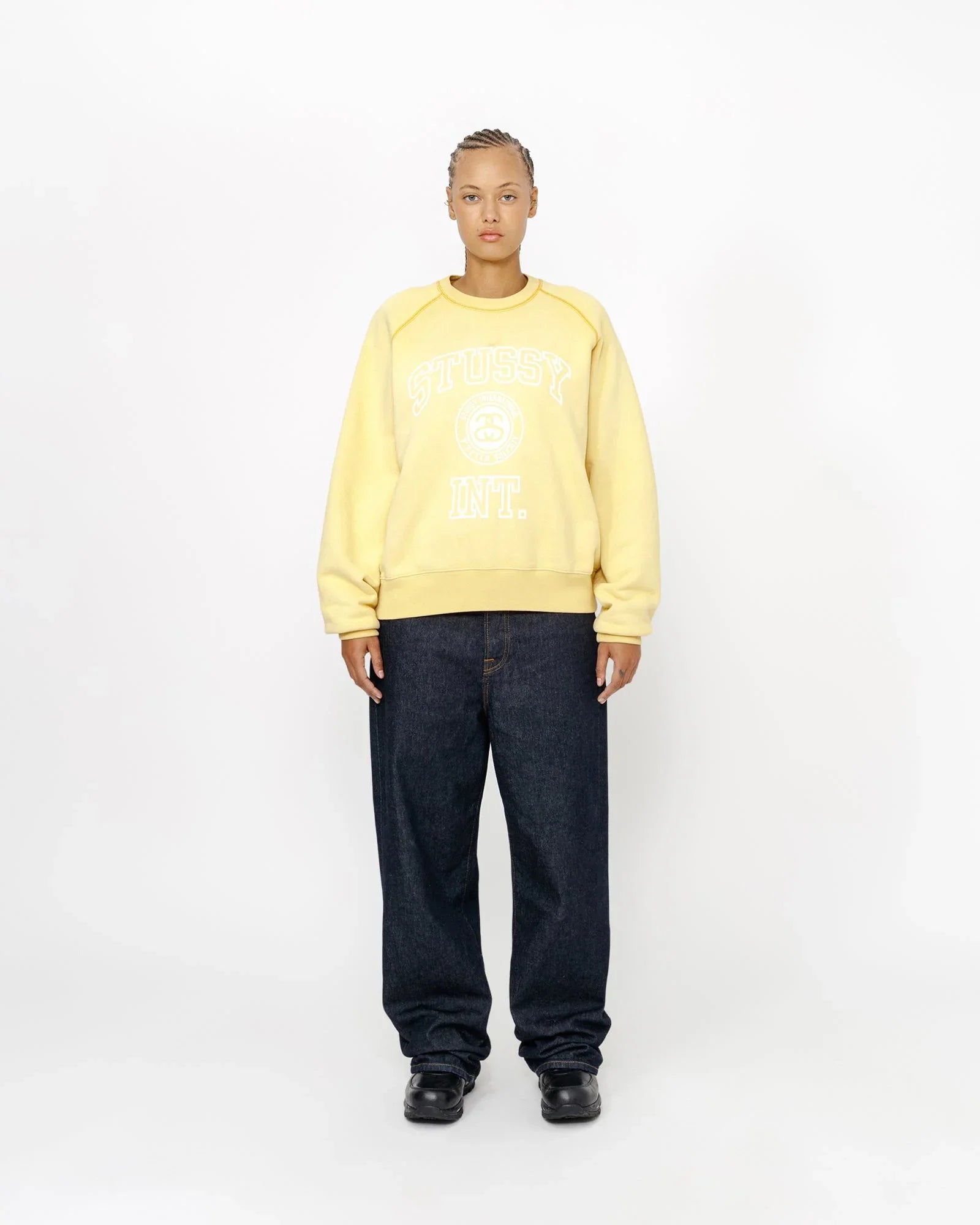 OVERLOCK VARSITY RAGLAN CREW - Four Street