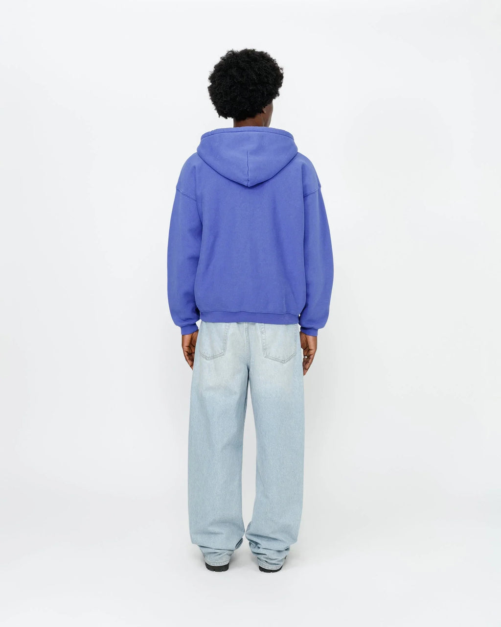 FADED GRAPHIC ZIP HOODIE - Four Street