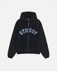 FADED GRAPHIC ZIP HOODIE