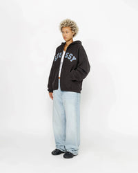 FADED GRAPHIC ZIP HOODIE