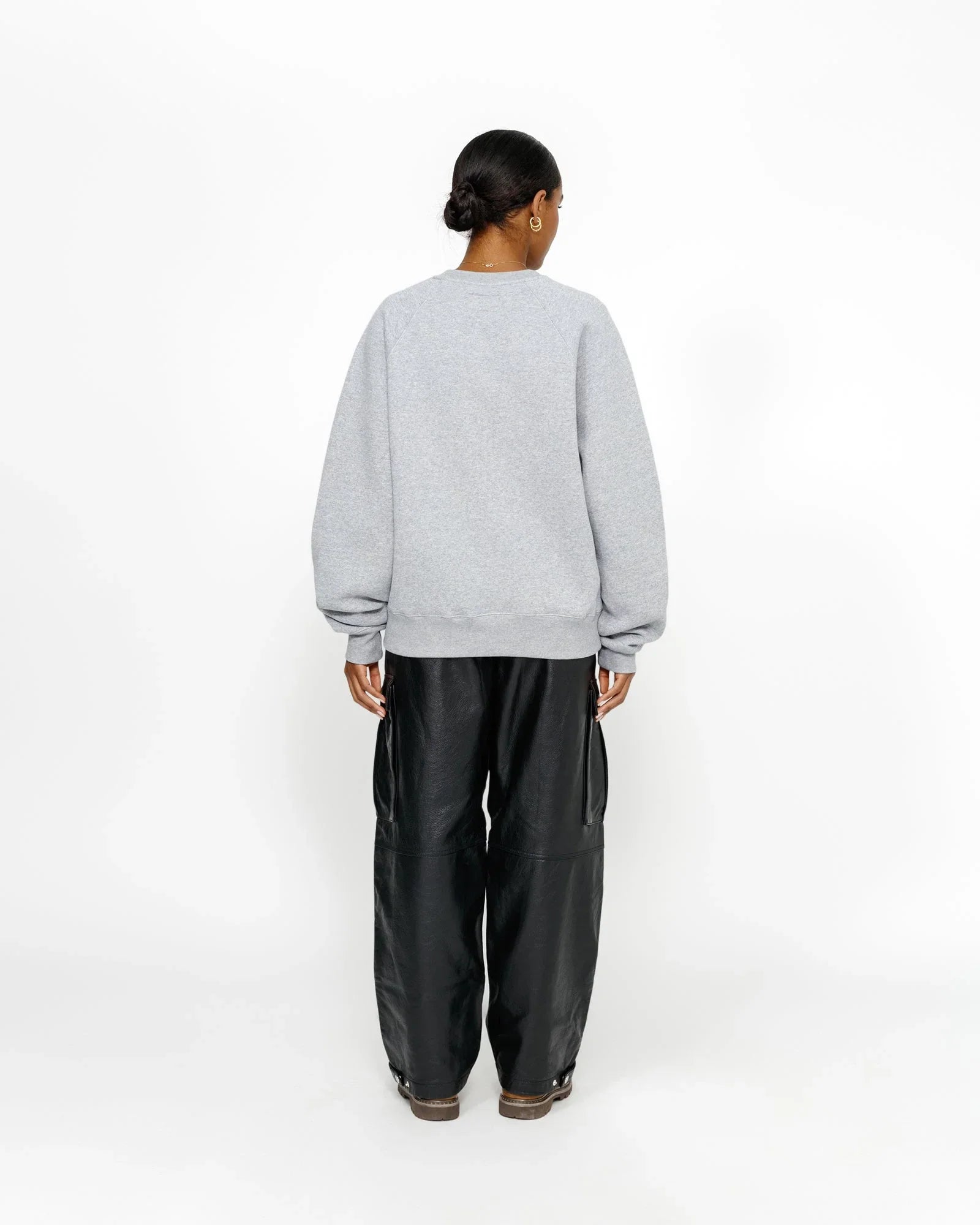 FLEECE RAGLAN CREW - Four Street