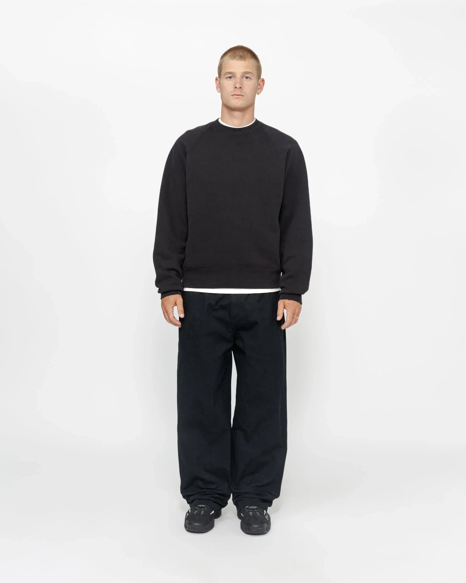 FLEECE RAGLAN CREW - Four Street