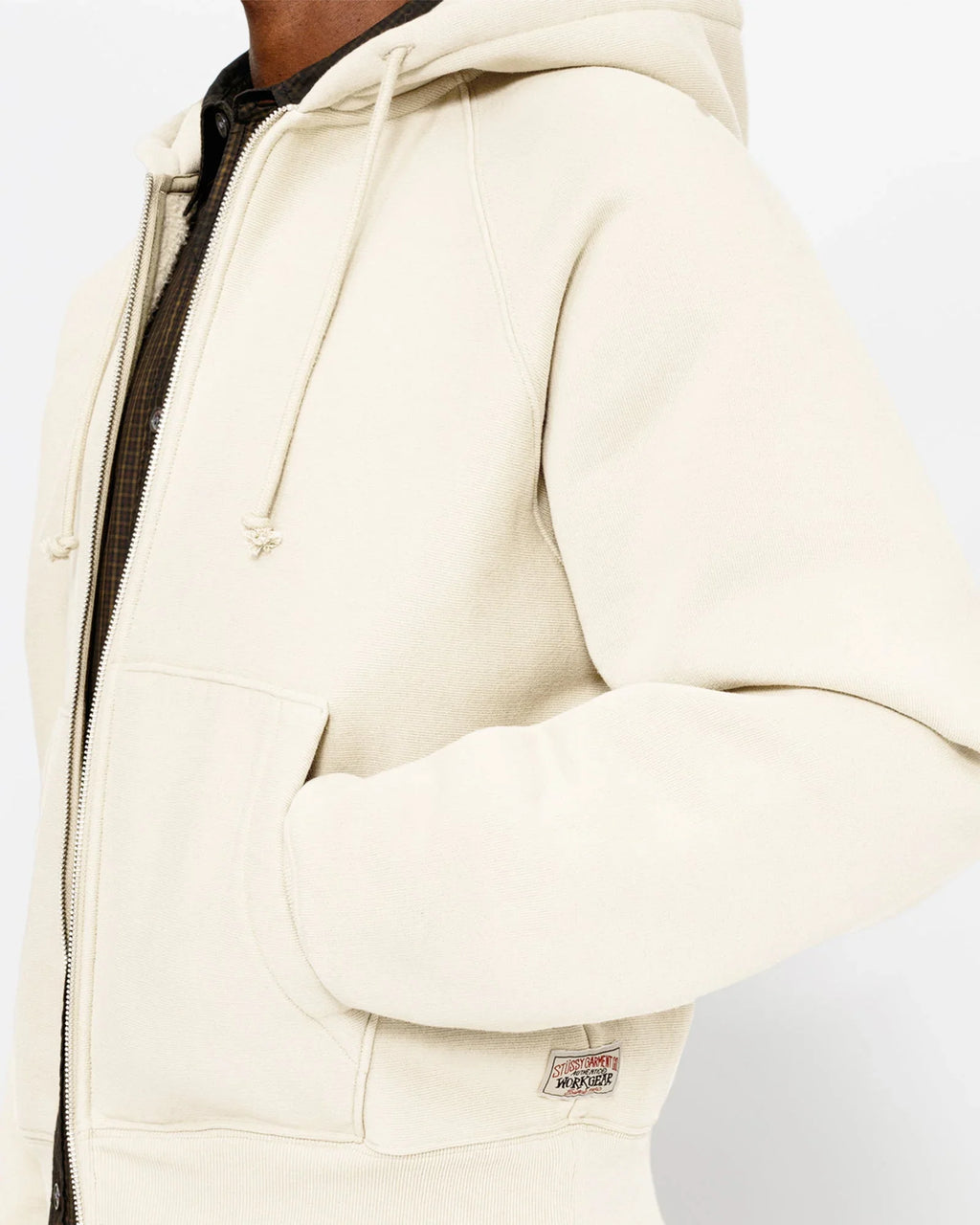 FLEECE RAGLAN ZIP HOODIE - Four Street