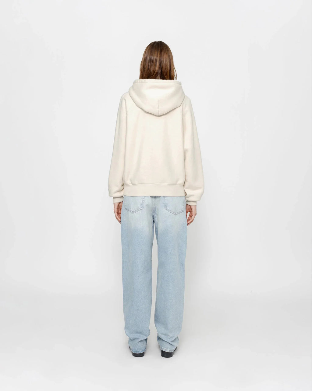 FLEECE RAGLAN ZIP HOODIE - Four Street