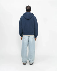 FLEECE RAGLAN ZIP HOODIE