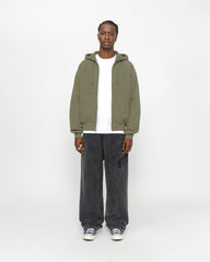 FLEECE RAGLAN ZIP HOODIE