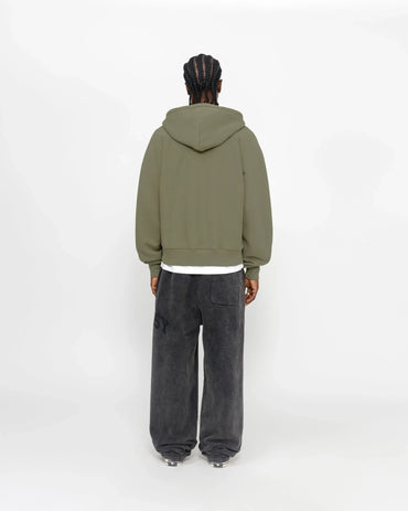 FLEECE RAGLAN ZIP HOODIE