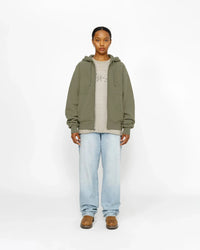 FLEECE RAGLAN ZIP HOODIE