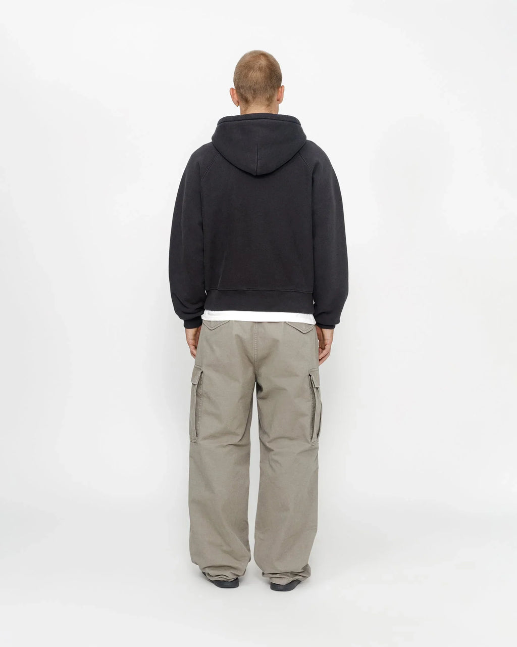 FLEECE RAGLAN ZIP HOODIE - Four Street