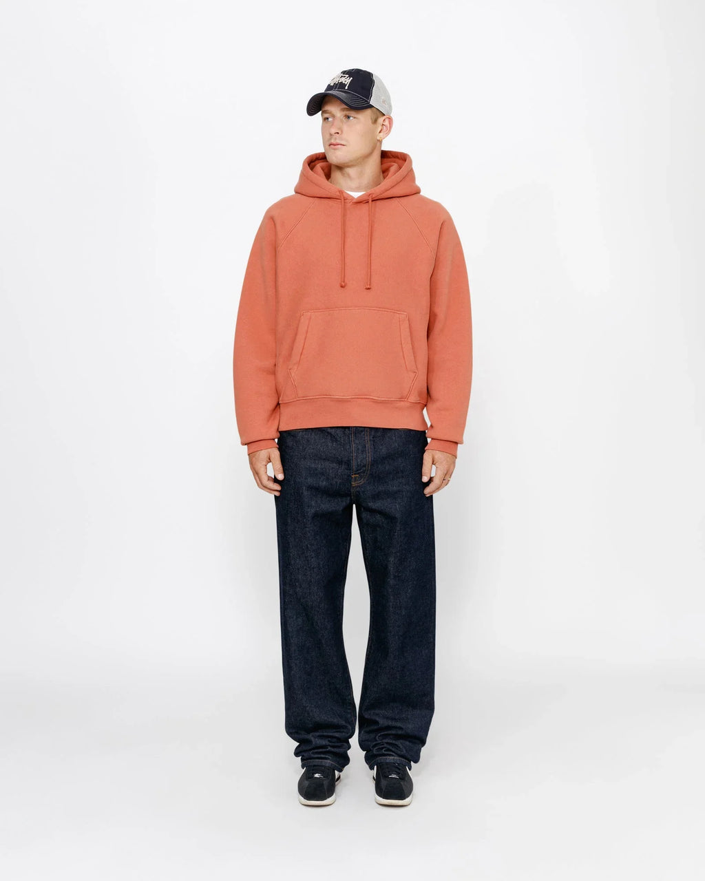 FLEECE RAGLAN HOODIE - Four Street