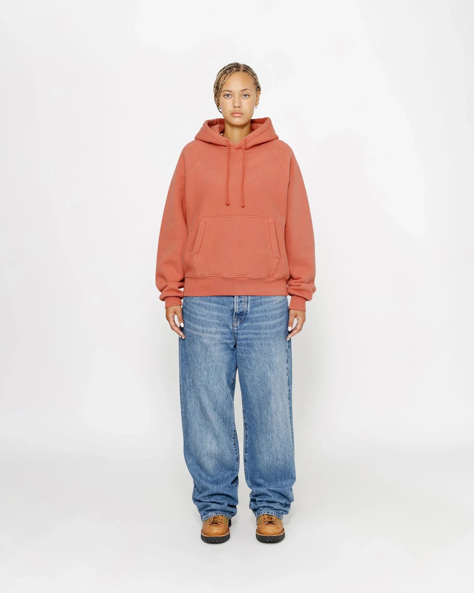 FLEECE RAGLAN HOODIE - Four Street