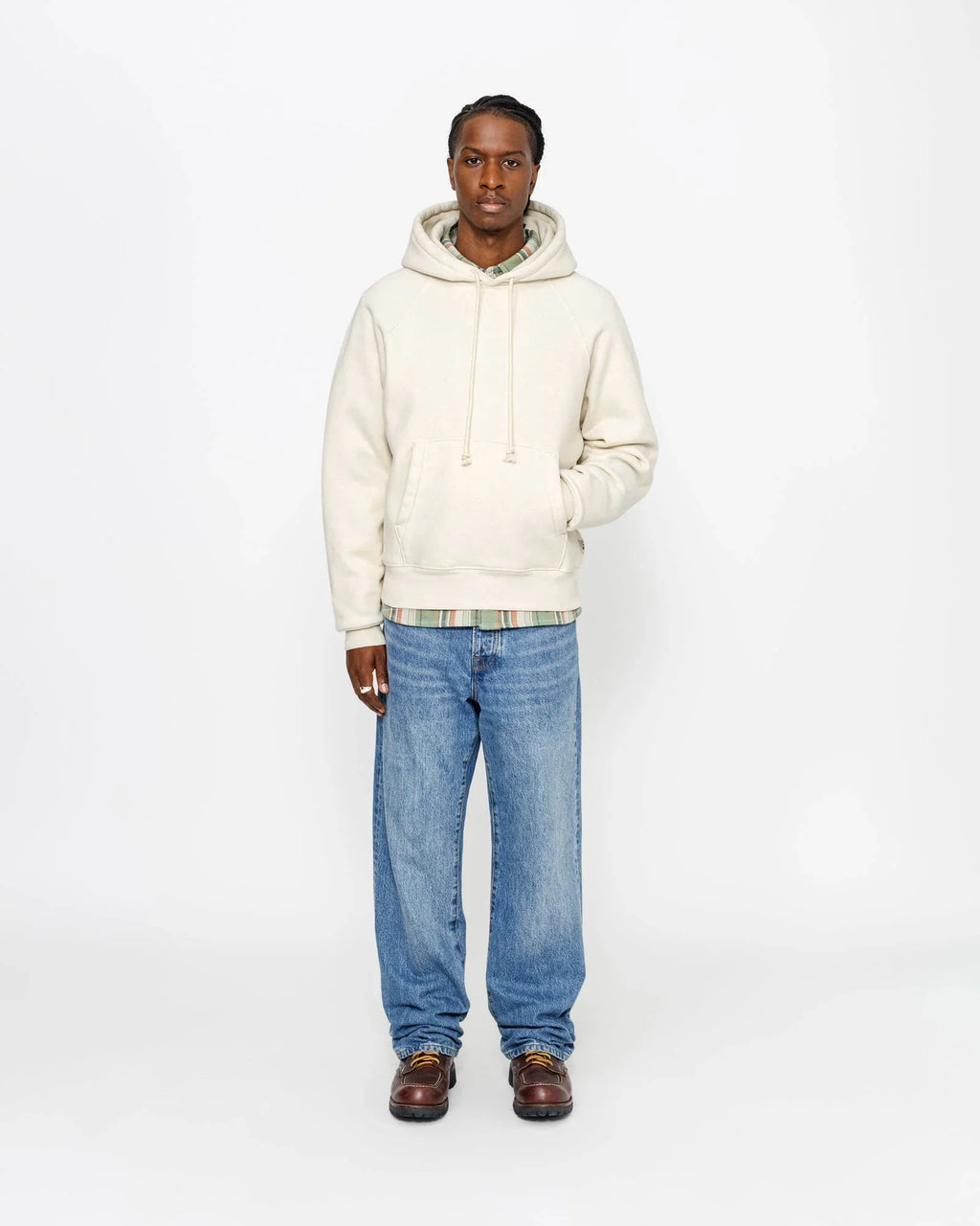 FLEECE RAGLAN HOODIE - Four Street