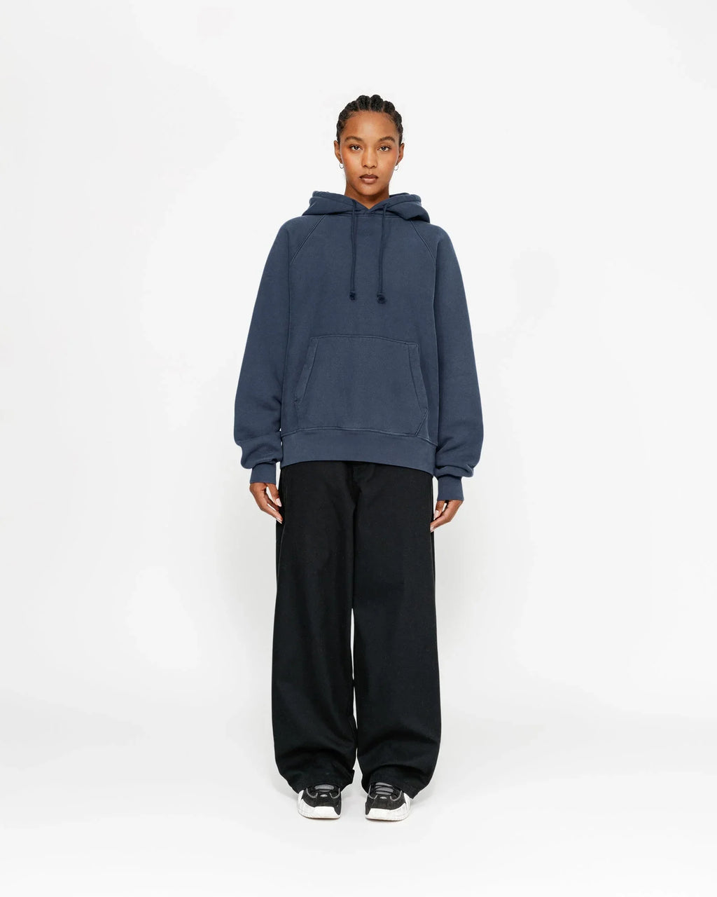 FLEECE RAGLAN HOODIE - Four Street