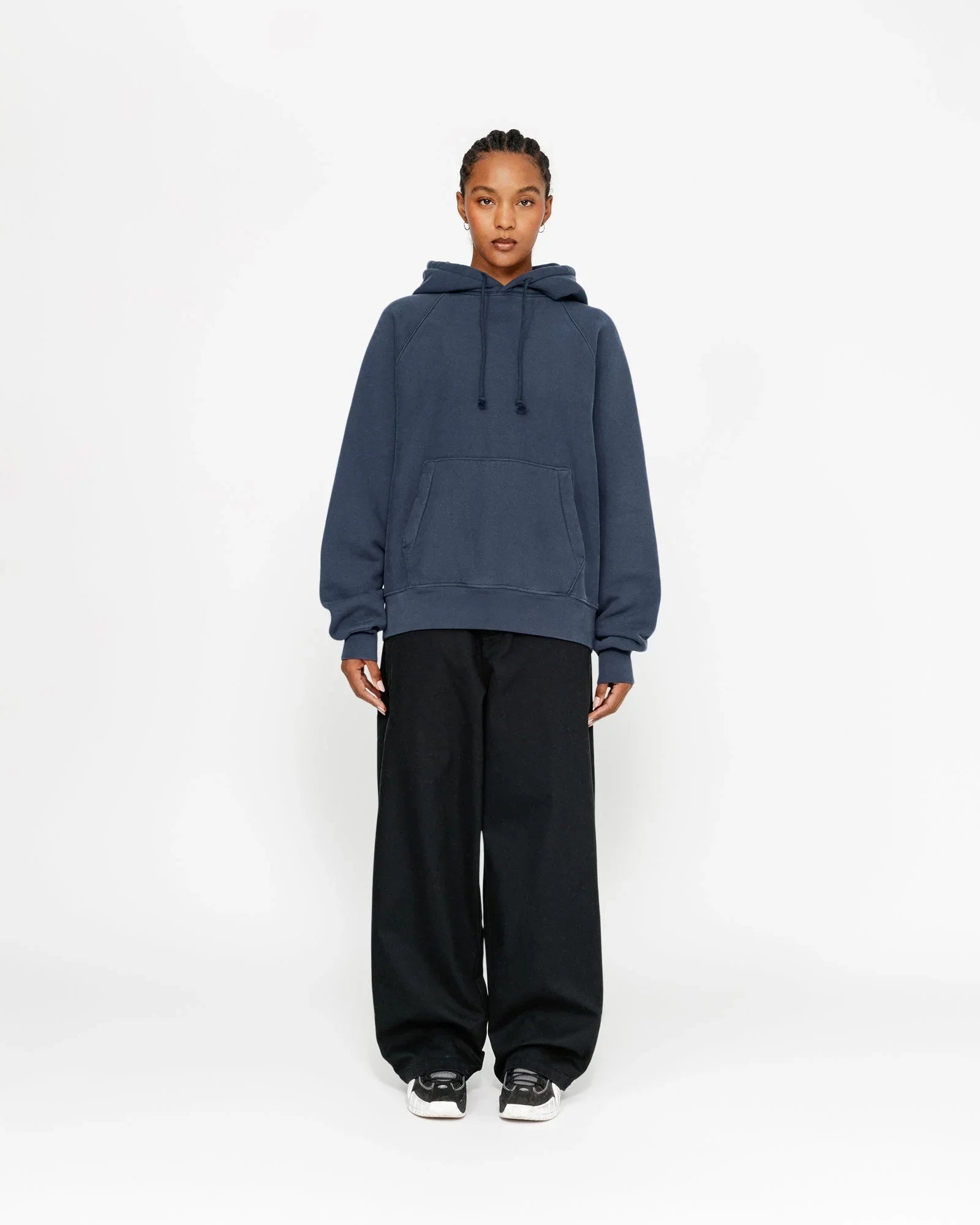 FLEECE RAGLAN HOODIE - Four Street