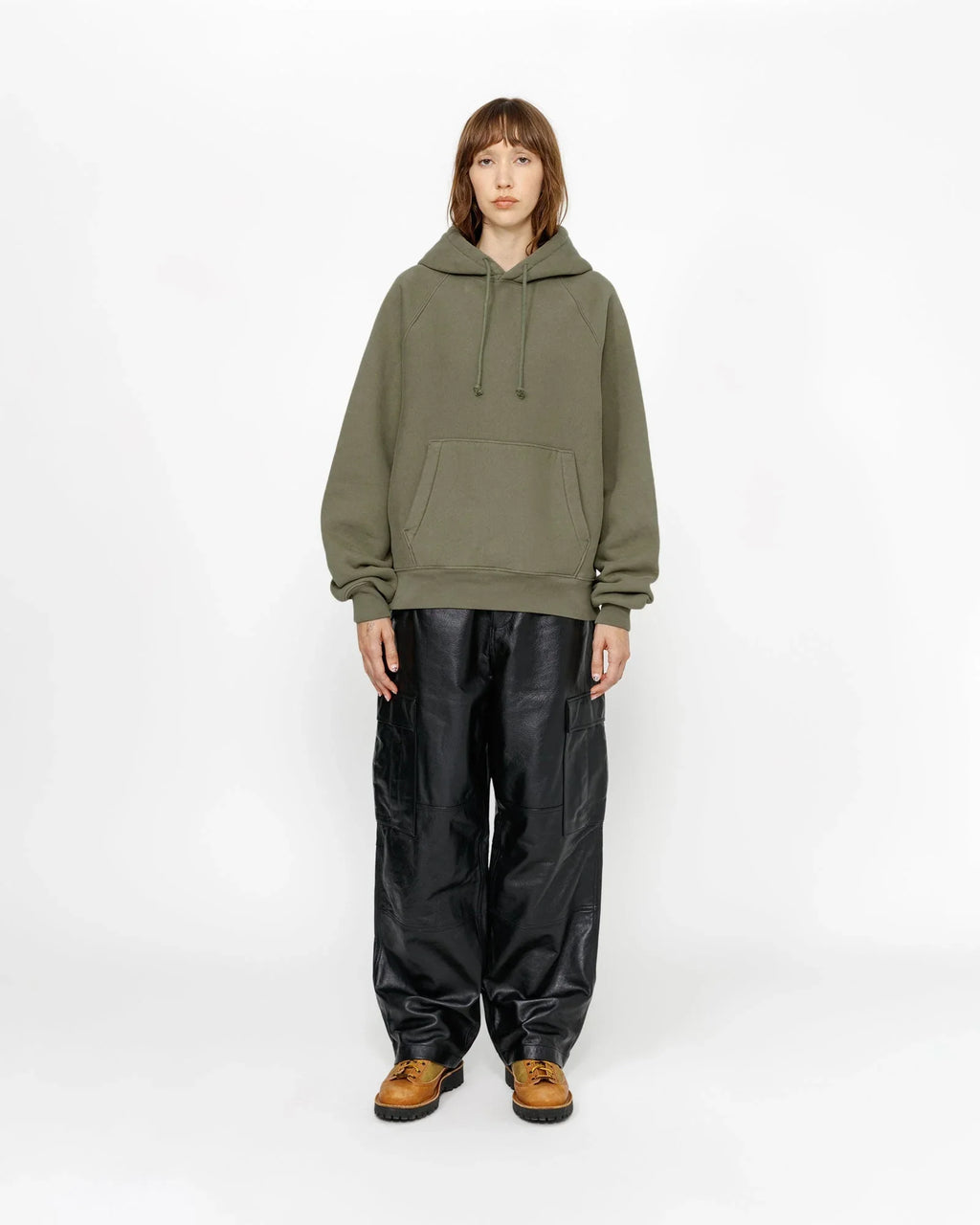 FLEECE RAGLAN HOODIE - Four Street