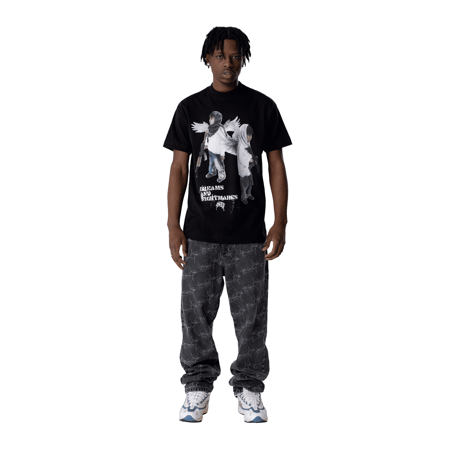 TEE DREAMS AND NIGHTMARES BLACK