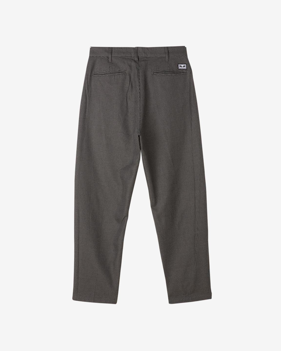 FUBAR HOUNDSTOOTH PLEATED PANT