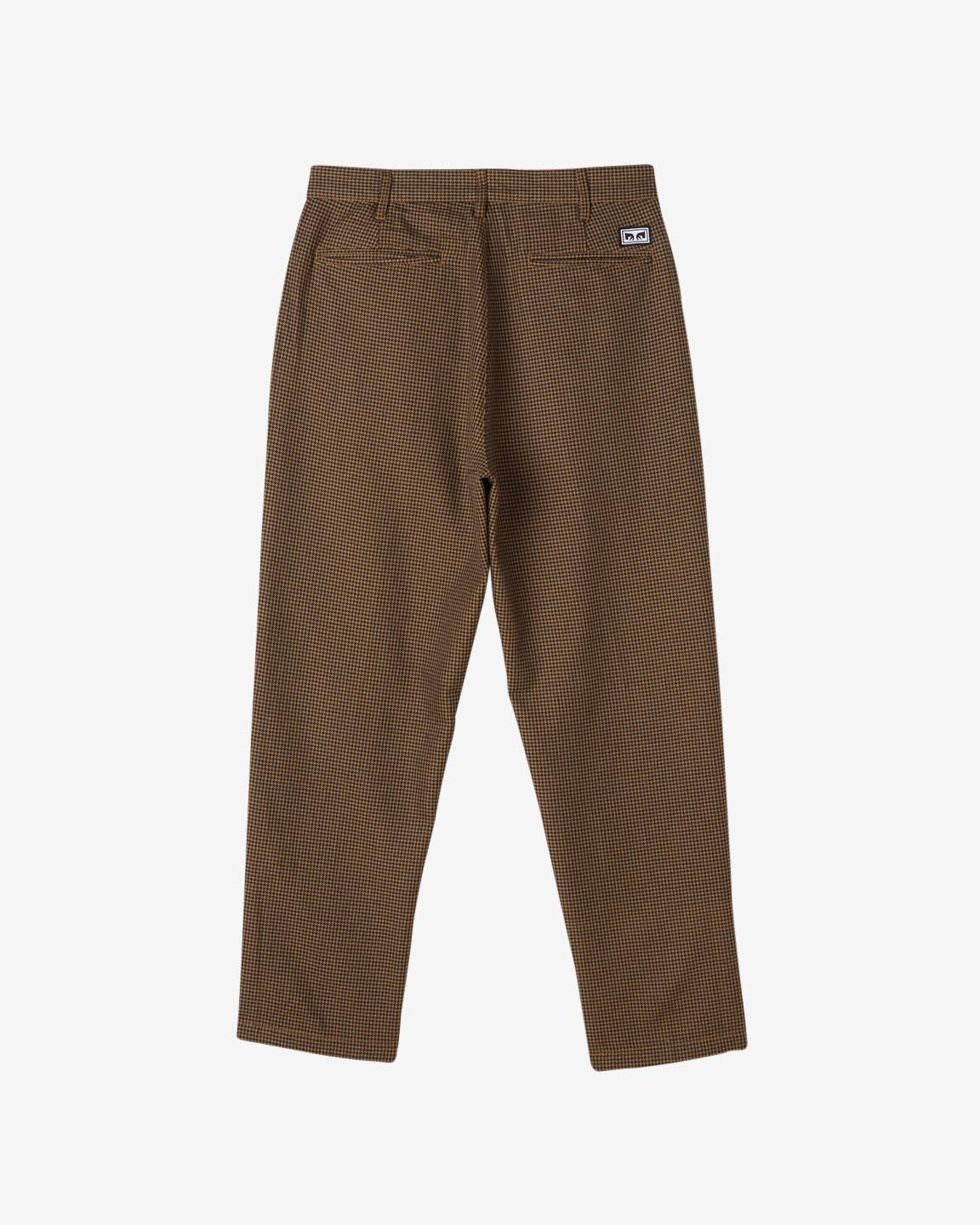 FUBAR HOUNDSTOOTH PLEATED PANT
