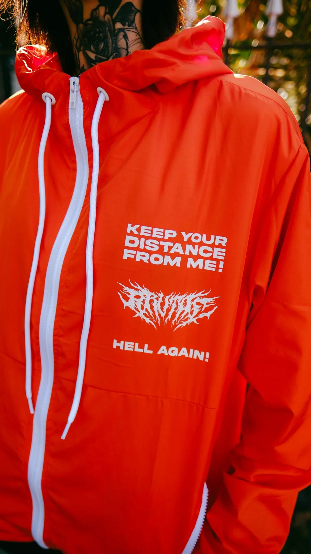 Jaqueta Corta Vento - Dreans Orange - Four Street