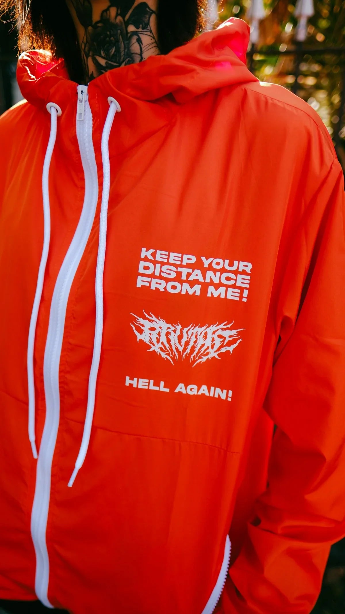 Jaqueta Corta Vento - Dreans Orange - Four Street