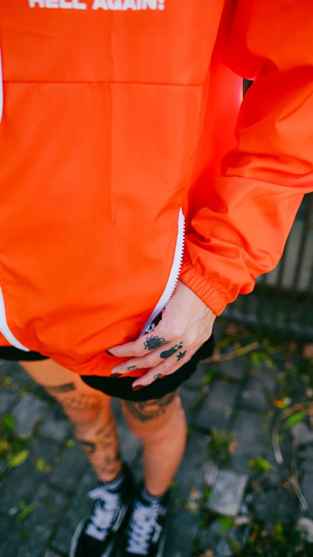 Jaqueta Corta Vento - Dreans Orange - Four Street