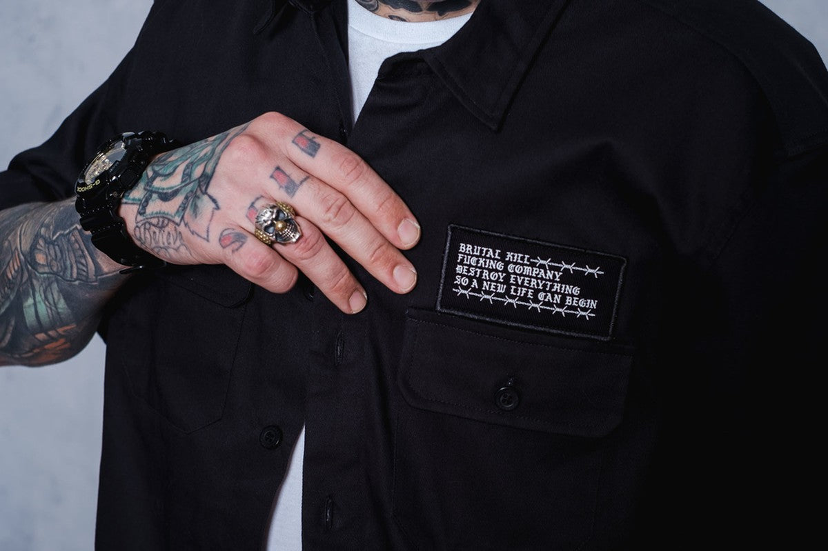 Camisa de Sarja Workshirt - HC Destroy