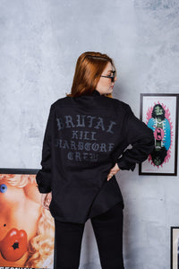 Camisa de Sarja Workshirt Manga Longa - Chicano