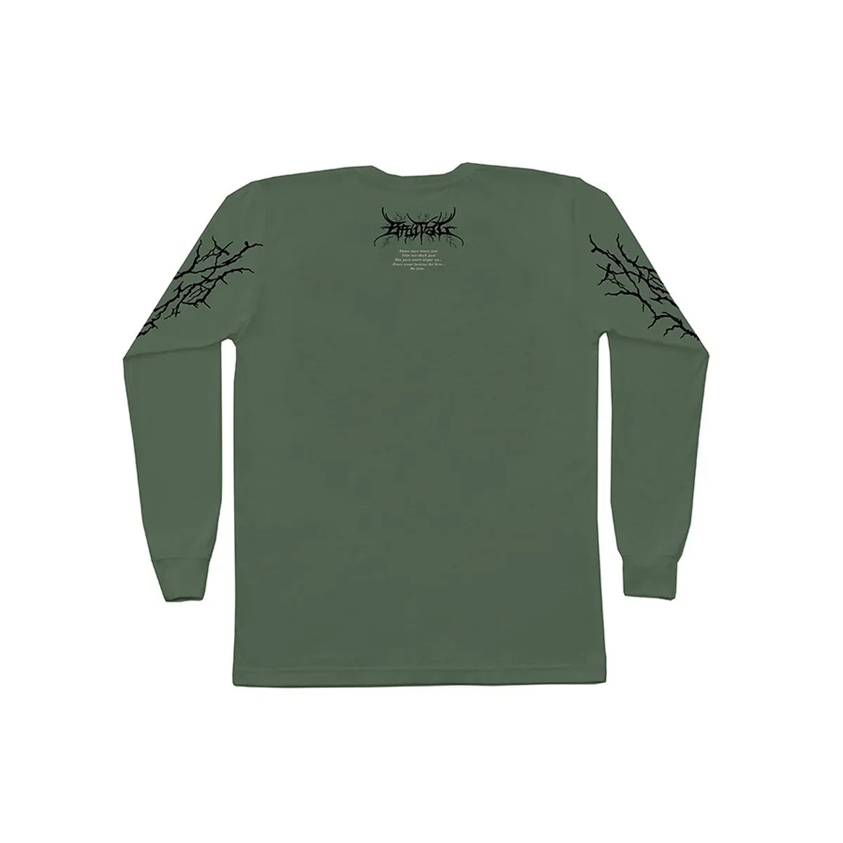 Camiseta Manga Longa - No Love Green - Four Street