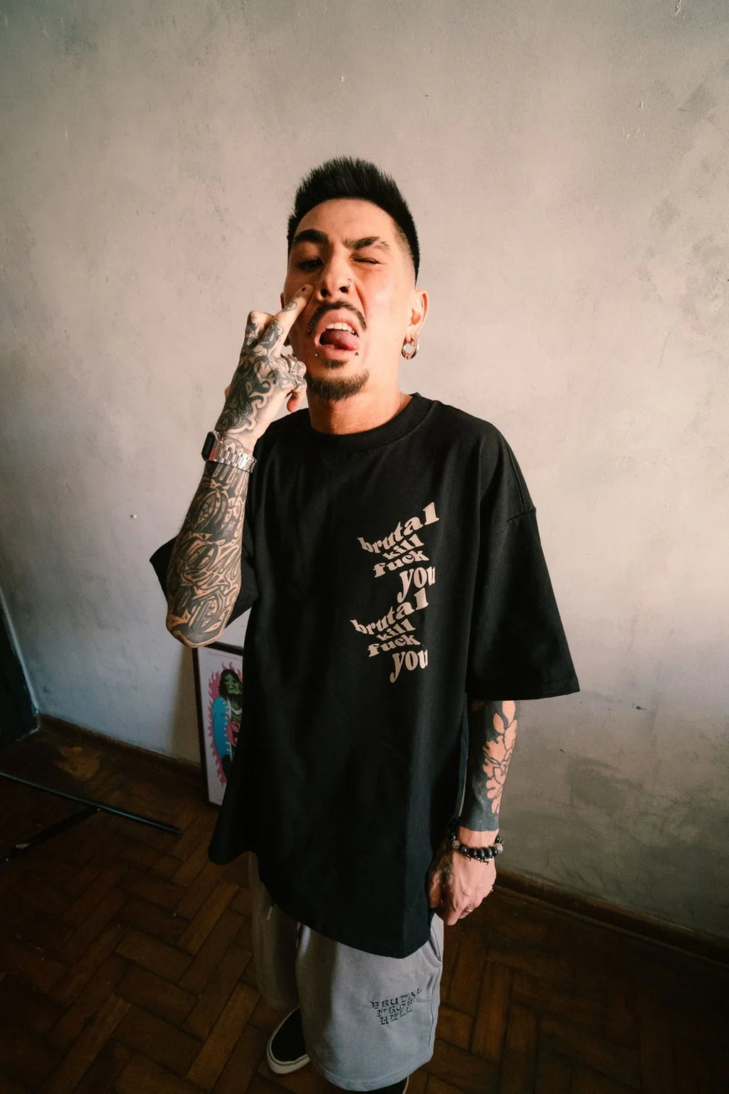 Camiseta Oversized - F** - Four Street