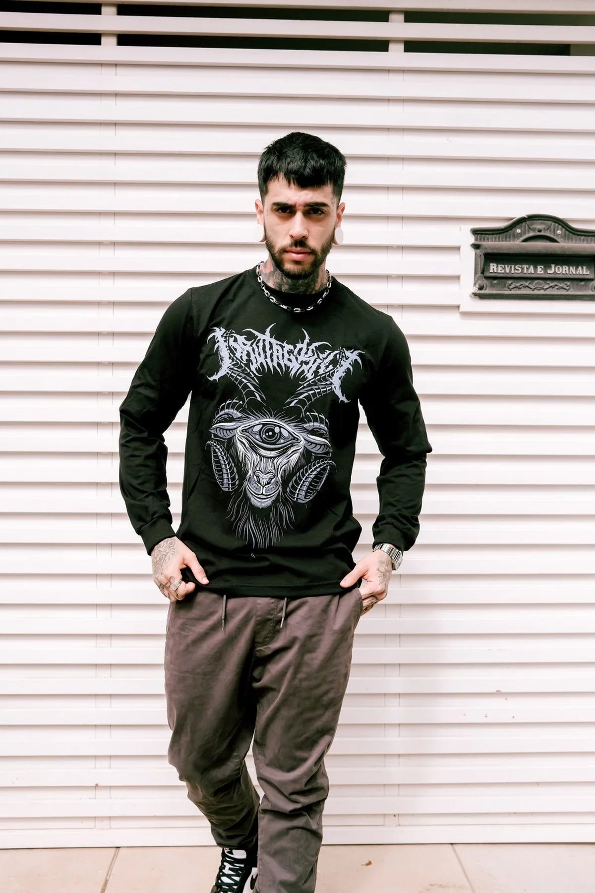 Camiseta Manga Longa - Bluish - Four Street