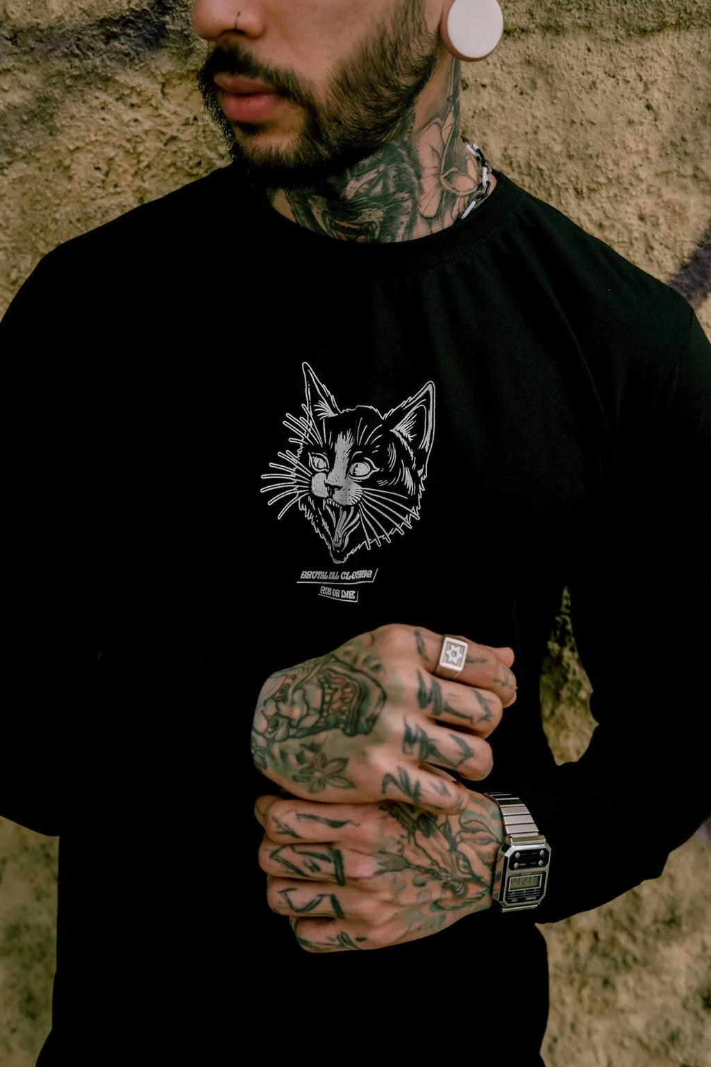 Camiseta Manga Longa - AHHH - Four Street