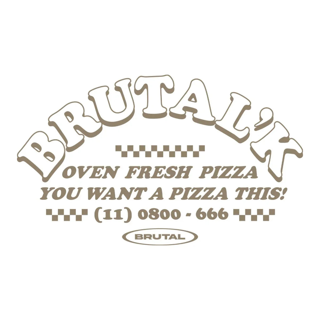 Camiseta Oversized - Love Pizza White - Four Street