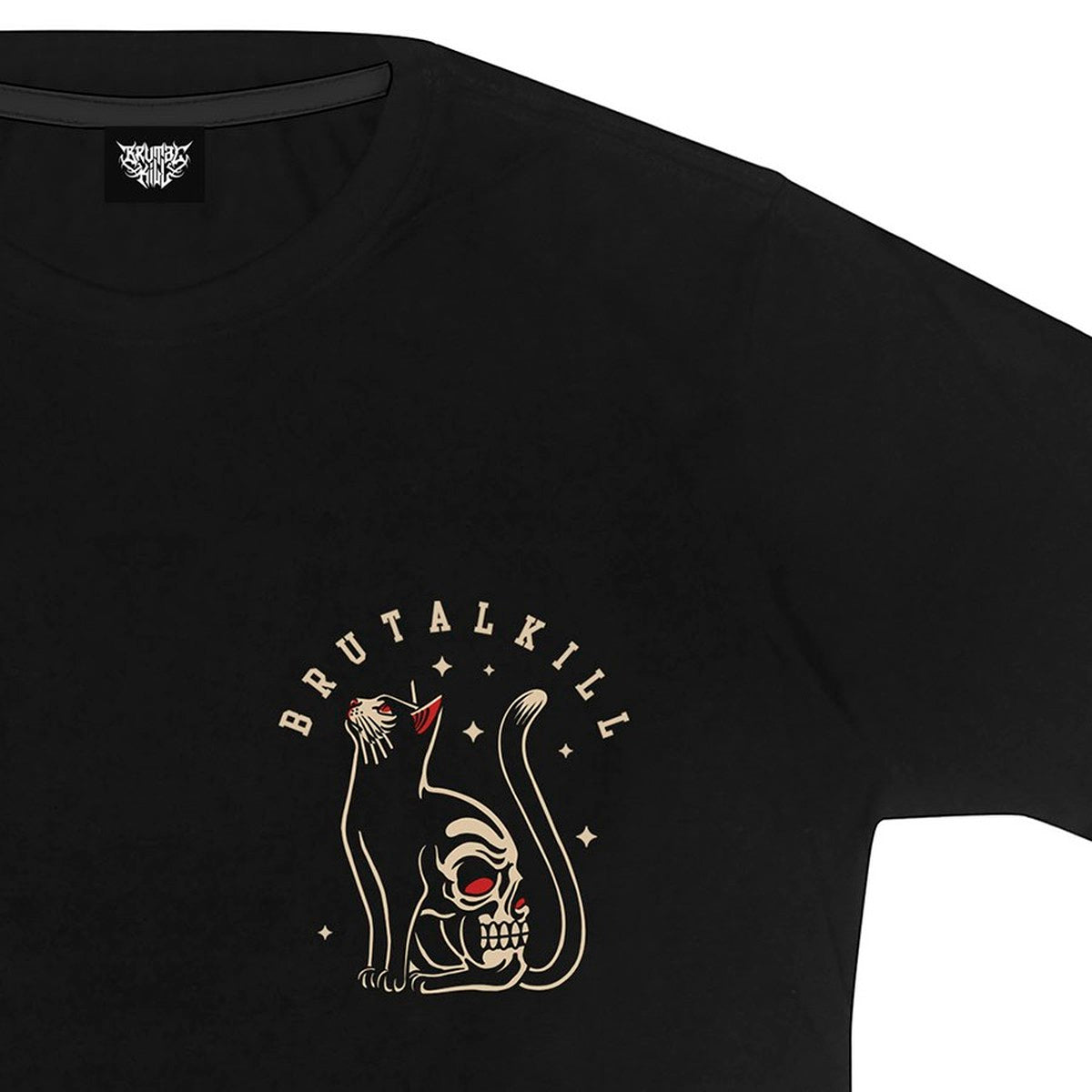 Camiseta Tradicional - Night Cat