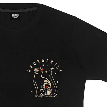 Camiseta Tradicional - Night Cat