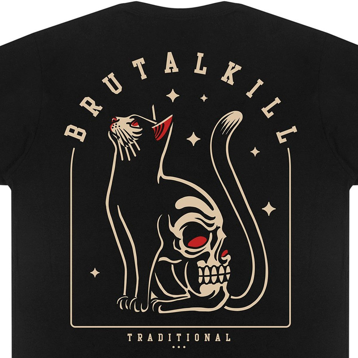 Camiseta Tradicional - Night Cat