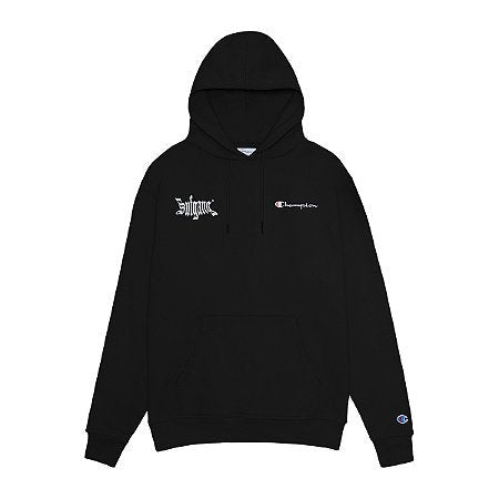 HOODIE SUF X CHAMPION S.U.F BLACK