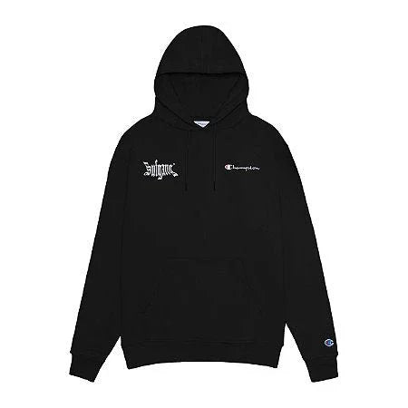 HOODIE SUF X CHAMPION S.U.F BLACK - Four Street