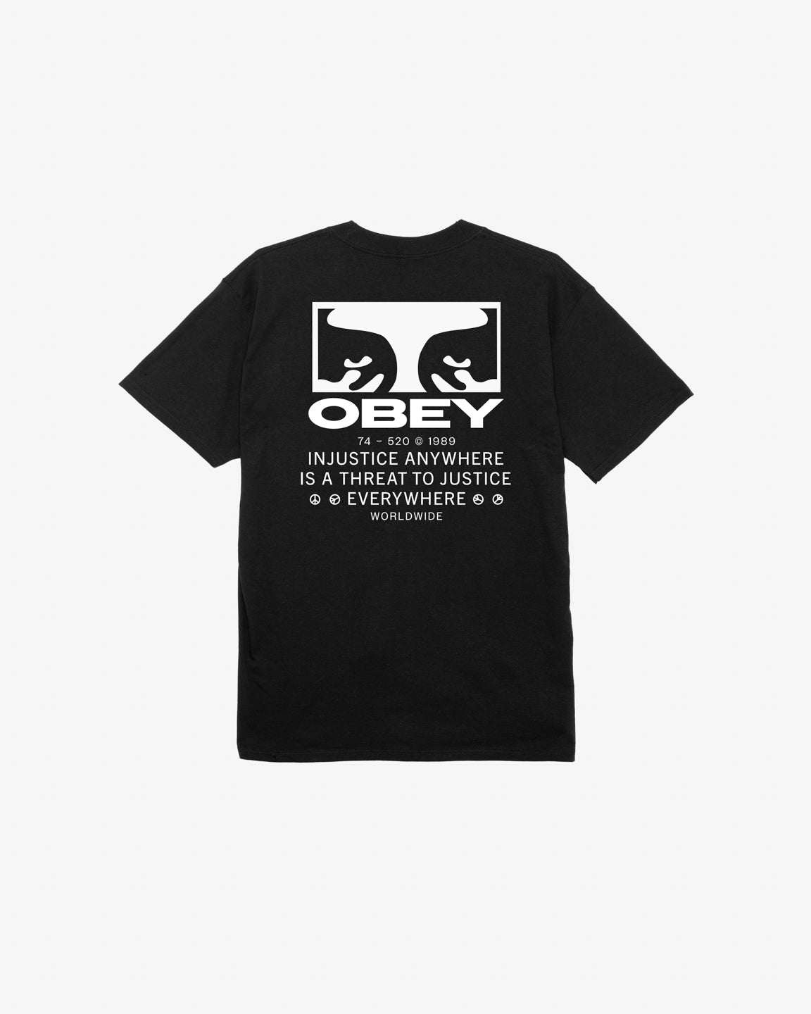 JUSTICE EVERYWHERE CLASSIC T-SHIRT