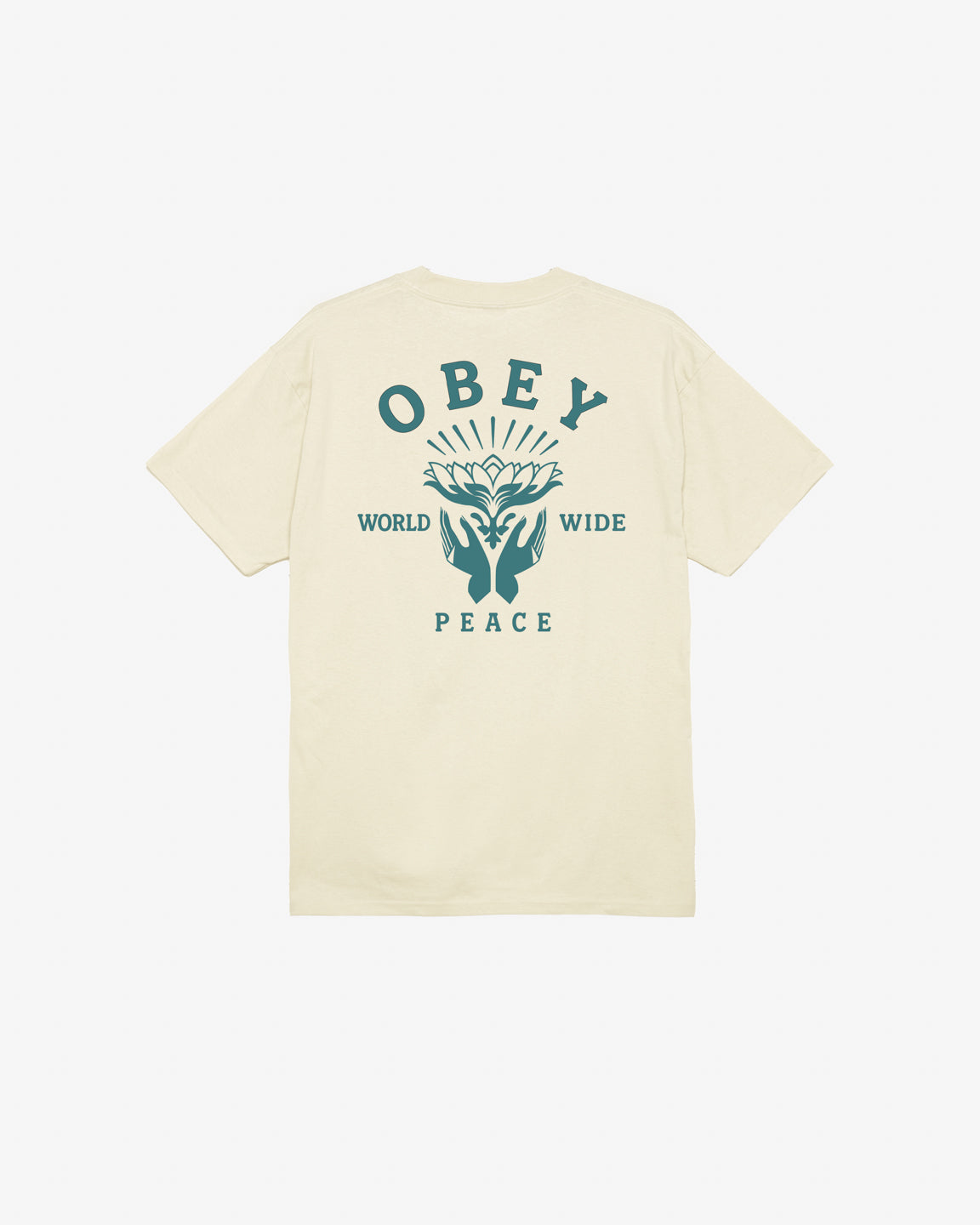 LOTUS WITH HANDS CLASSIC T-SHIRT