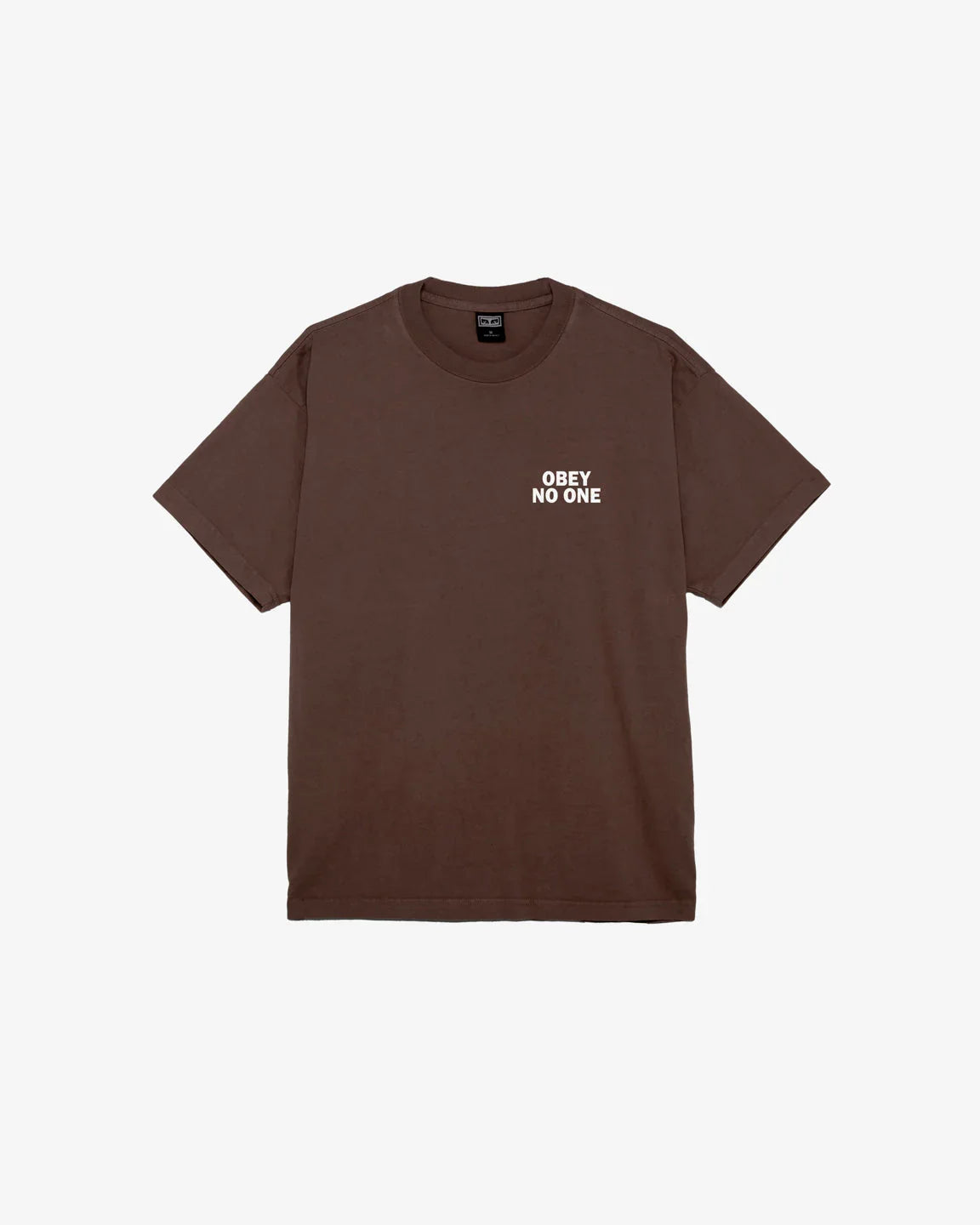 OBEY NO ONE HEAVYWEIGHT T-SHIRT