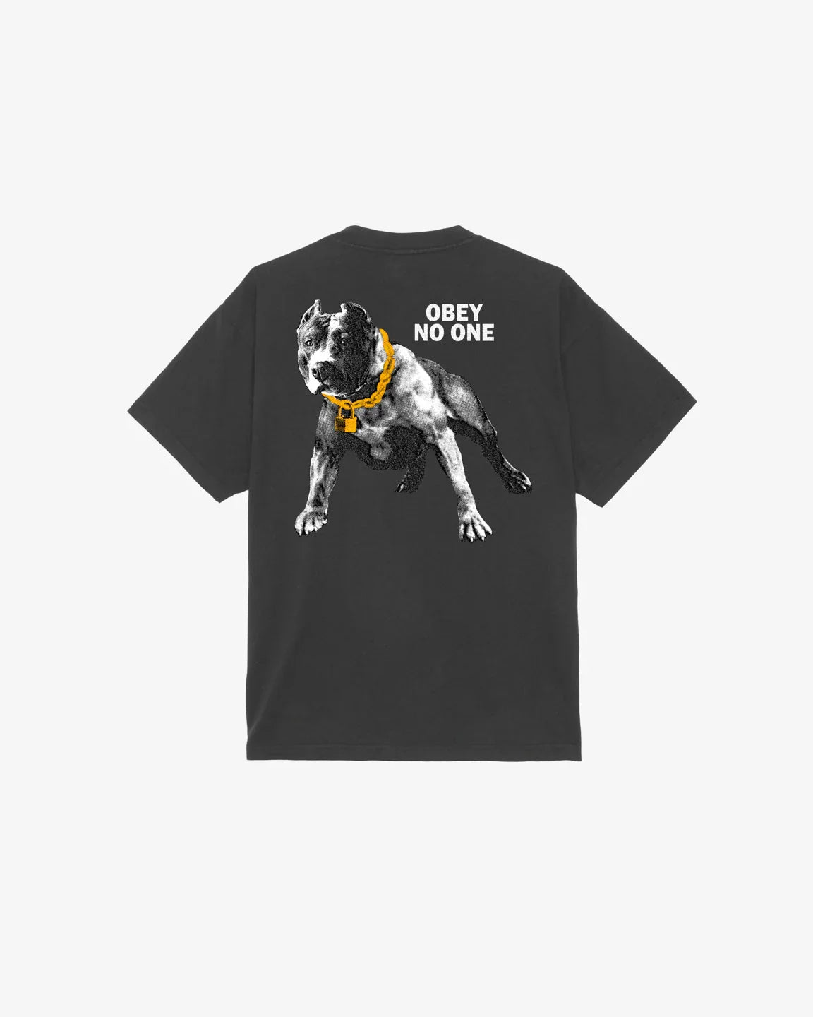 OBEY NO ONE HEAVYWEIGHT T-SHIRT
