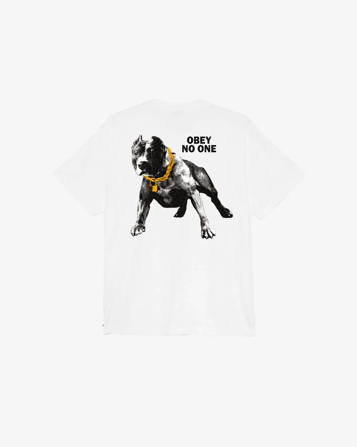 OBEY NO ONE HEAVYWEIGHT T-SHIRT