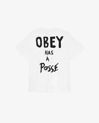 OBEY HAS A POSSE HEAVYWEIGHT T-SHIRT